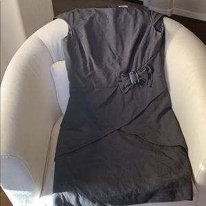 Grey dress for the office